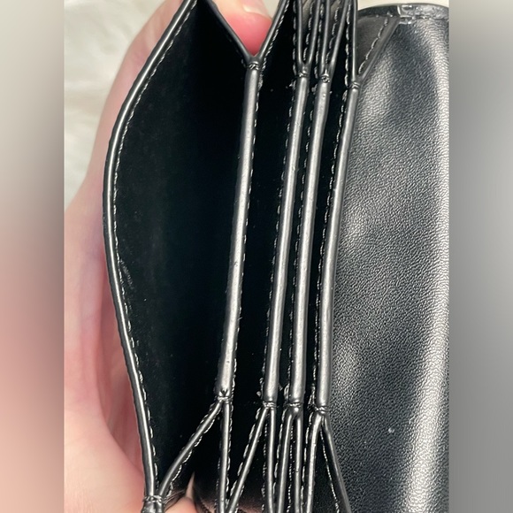 Michael Kors Cooper Logo Accordion Card Case White/Gray - Picture 5 of 6